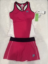 NWT FILA Christopher Bevans Racerback Tank Top Skort Combo WOMEN's Size Small S