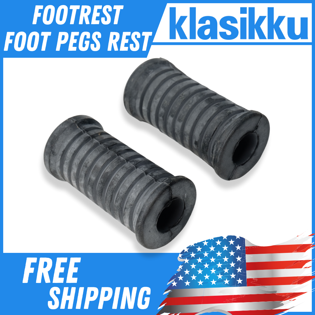 ロッキー Kawasaki Z1 H1 H2 KZ400 KH KZ Footrest Foot Pegs Rest Footpeg