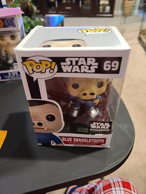 Star Wars Funko Pop #69 Blue Snaggletooth, Smugglers Bounty Exclusive