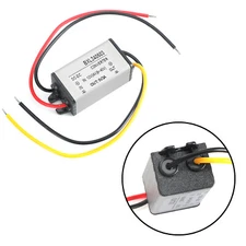12V/24V to 5V 3A 15W Waterproof Converter Step Down Volt Module Power Supply