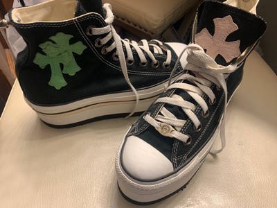 converse x chrome hearts