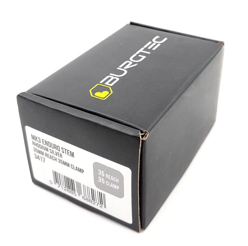 Burgtec Enduro MK3 35mm x 35mm Enduro Mountain Bike Stem Burgtec Enduro MK3 35mm x 35mm Enduro Mountain Bike Stem