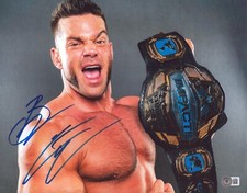 Brian Cage Signed 11x14 Photo BAS COA AEW ROH PWG Lucha Libre AAA Impact Auto'd