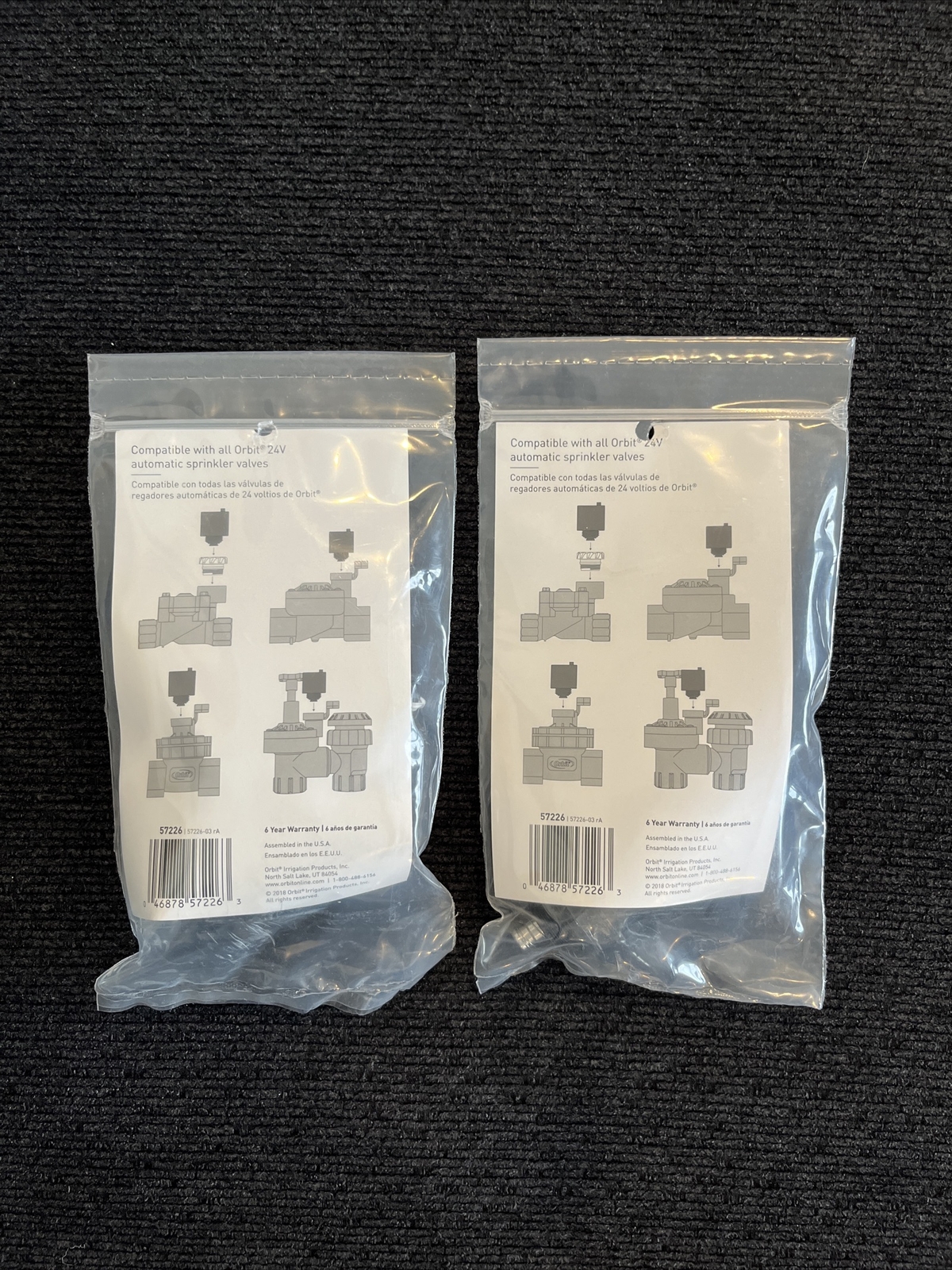 Orbit 57226 24Volt Valve Solenoid Sprinkler Valve Replacement