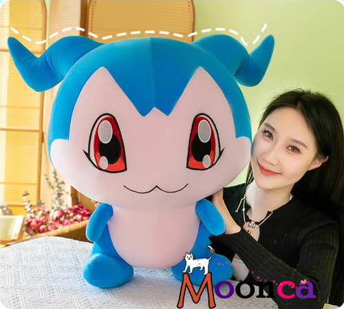 Muñeca de peluche Chibimon gigante de 35 ~ 80 cm Digimon monstruo digital almohada de juguete de peluche - Imagen 8 de 15