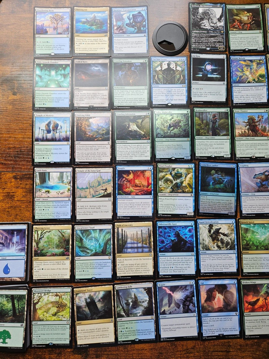 mtg best frog cards Amazon.com: Elite Frog MTG Deck - Simic Blue Green - Modern & Pioneer Legal  - Custom Built - Magic The Gathering - MTG