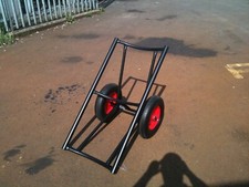 CARPET BARROW / CARPET TROLLEY (SMALL) ON PNEUMATIC TYRES