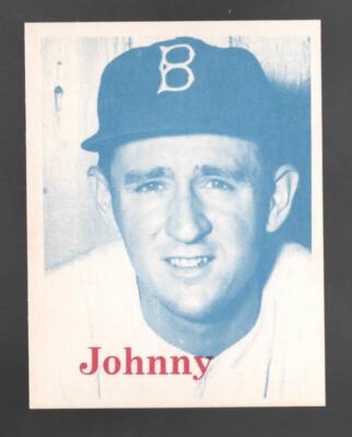 1974 TCMA 1952 Brooklyn Dodgers Johnny Schmitz #NNO Excellent
