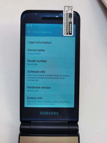 Original Samsung Galaxy Folder2 SM-G1600 Dual SIM 16GB Android Flip Smartphone - Bild 15 von 47