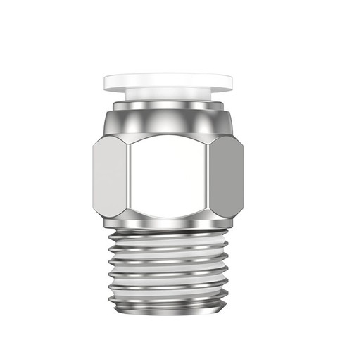Pneumatic Fittings Straight Male Stud Push Fit Connector For Air Water Hose Tube - Picture 9 of 32