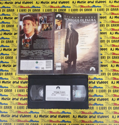*VHS film SCHEGGE DI PAURA PRIMAL FEAR richard gere PARAMOUNT PVS 70600 (F302)