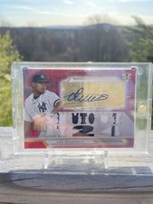 2018 Topps Triple Threads Luis Severino Ruby 1/1 Auto Relic