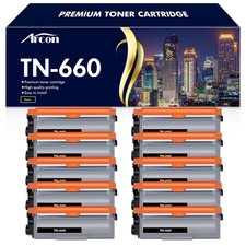 High Yield TN660 Toner Cartridge for Brother MFC-L2700DW MFC-L2740DW DCP-L2540DW