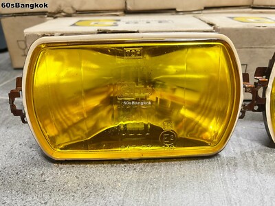 CIBIE IODE 95 FOG LIGHT PROJECTEURS Yellow lens 2 Pcs. NOS Made in
