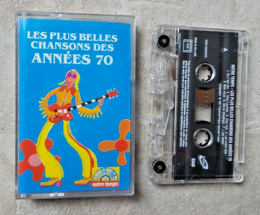 CASSETTE AUDIO K7 TAPE / VARIOUS - LES PLUS BELLES CHANSONS DES