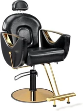 Black Friday Deal Hydraulic Reclining Barber Chair Hair Salon Beauty Chair