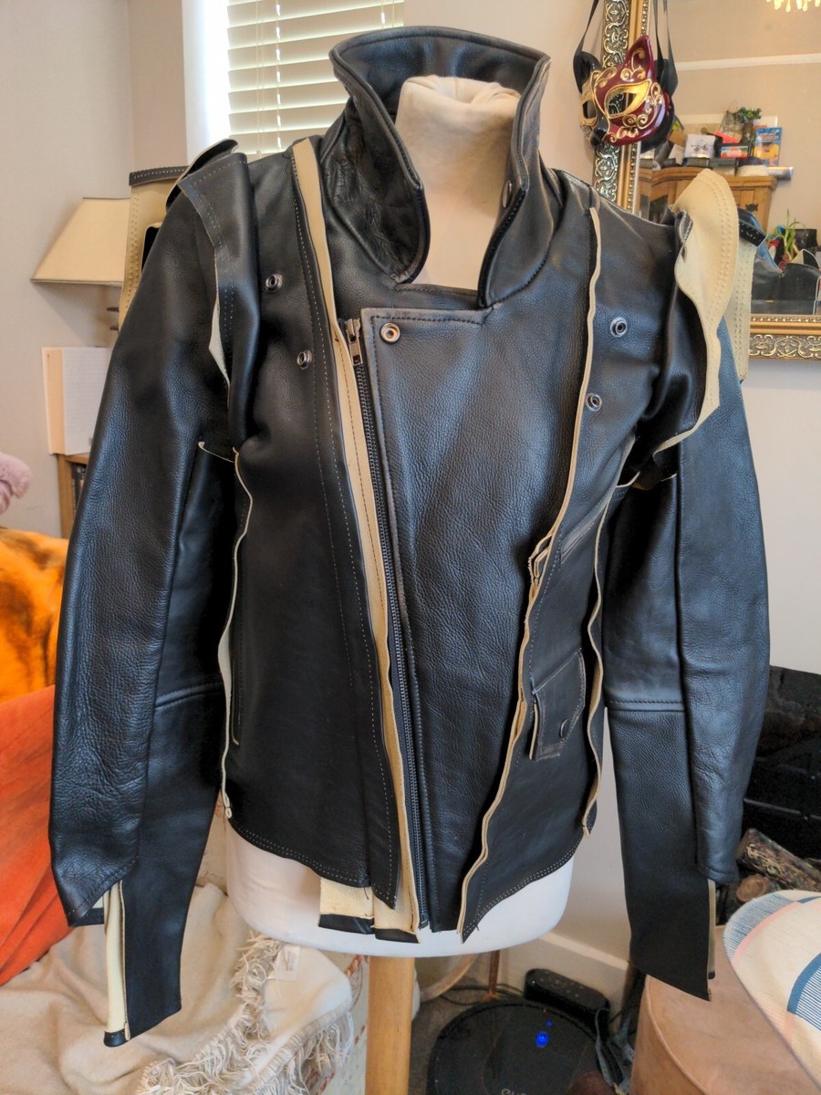 MAISON MARTIN MARGIELA H&M Black Deconstructed Leather