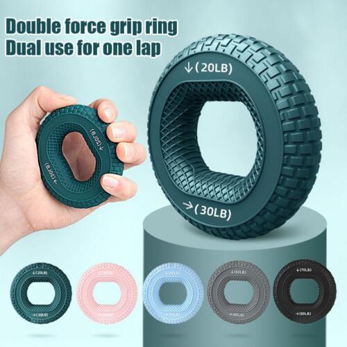 Hand Grip Strengthener Rings Forearm Wrist Finger Exerciser Carpal Ex Prof - Picture 1 of 22