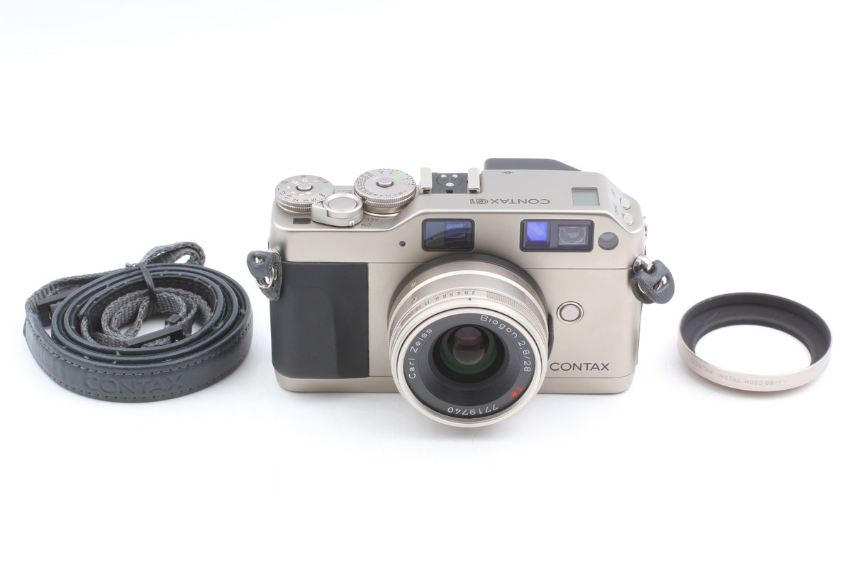 フィルムカメラ Contax G1 Rangefinder Film Camera 28mm Contax G1 - CARL ZEISS 28MM F/2.8 BIOGON - Unboxing Video