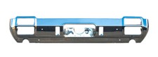 Rear Bumper With Exhaust Tip Cutouts Amd Fits Oldsmobile Cutlass 990-7471-t Rear Bumper With Exhaust Tip Cutouts Amd Fits Oldsmobile Cutlass 990-7471-t