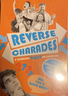Original Reverse Charades Board Game Spin Master Games Interactive All Play New