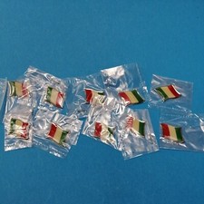 10 x Pin Flaggenpin Flaggen Button Pins Anste...