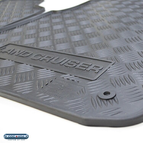 TOYOTA Land Cruiser 100 Series All Weather Rubber Floor Mat Carpet 3pcs Set JDM - Picture 2 of 6