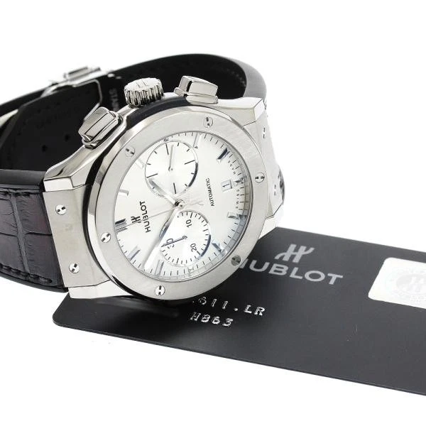 Hublot — Hublot Classic Fusion 521.NX.2611.LR 45mm Ti Silver Dial Automatic Watch #C2460