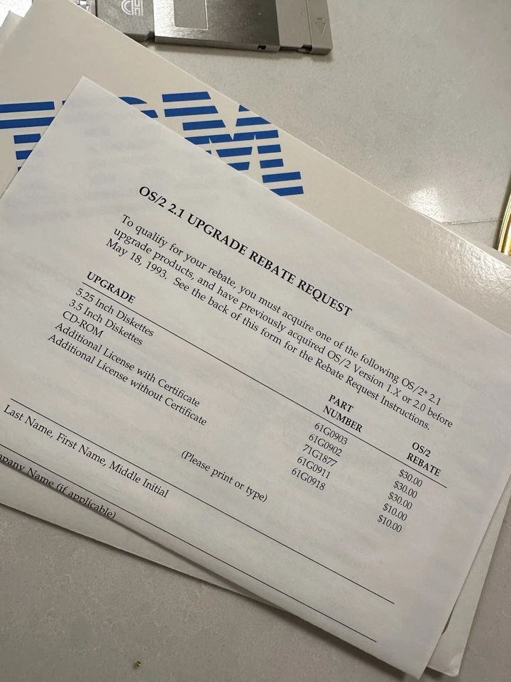 WordPerfect 5.2 for OS/2 Boxed Set w/ 3.5” Disks Manuals RARE - Image 4 of 4