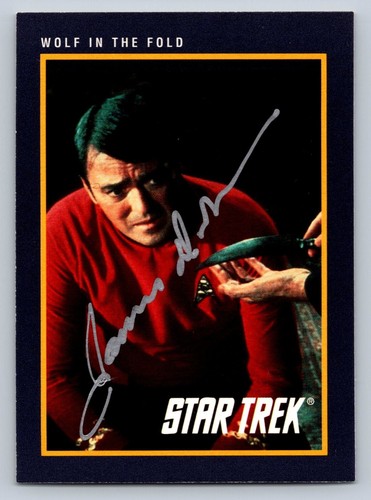James Doohan Hand Signed Trading Card Autograph - Star Trek - Deceased