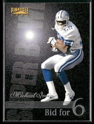 1996 Pinnacle #185 Michael Irvin