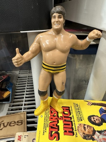 WWF LJN Wrestling Superstars Jim Brunzell Solid NM...