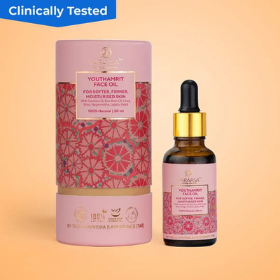 Ayurvedic Youthamrit Face Oil Soft Firm Moisturized Skin Glow Boost - Free Ship