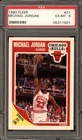 Michael Jordan Card 1989-90 Fleer #21 PSA 6