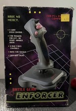 CompUSA Battle Gear Enforcer Joystick PC Vintage Retro Gaming With Box
