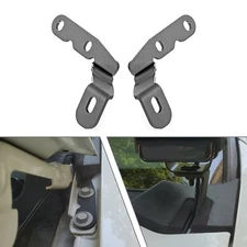 WeiSen Hood Ditch Low Profile Bracket Light Pod Mount Compatible with Chevy S...