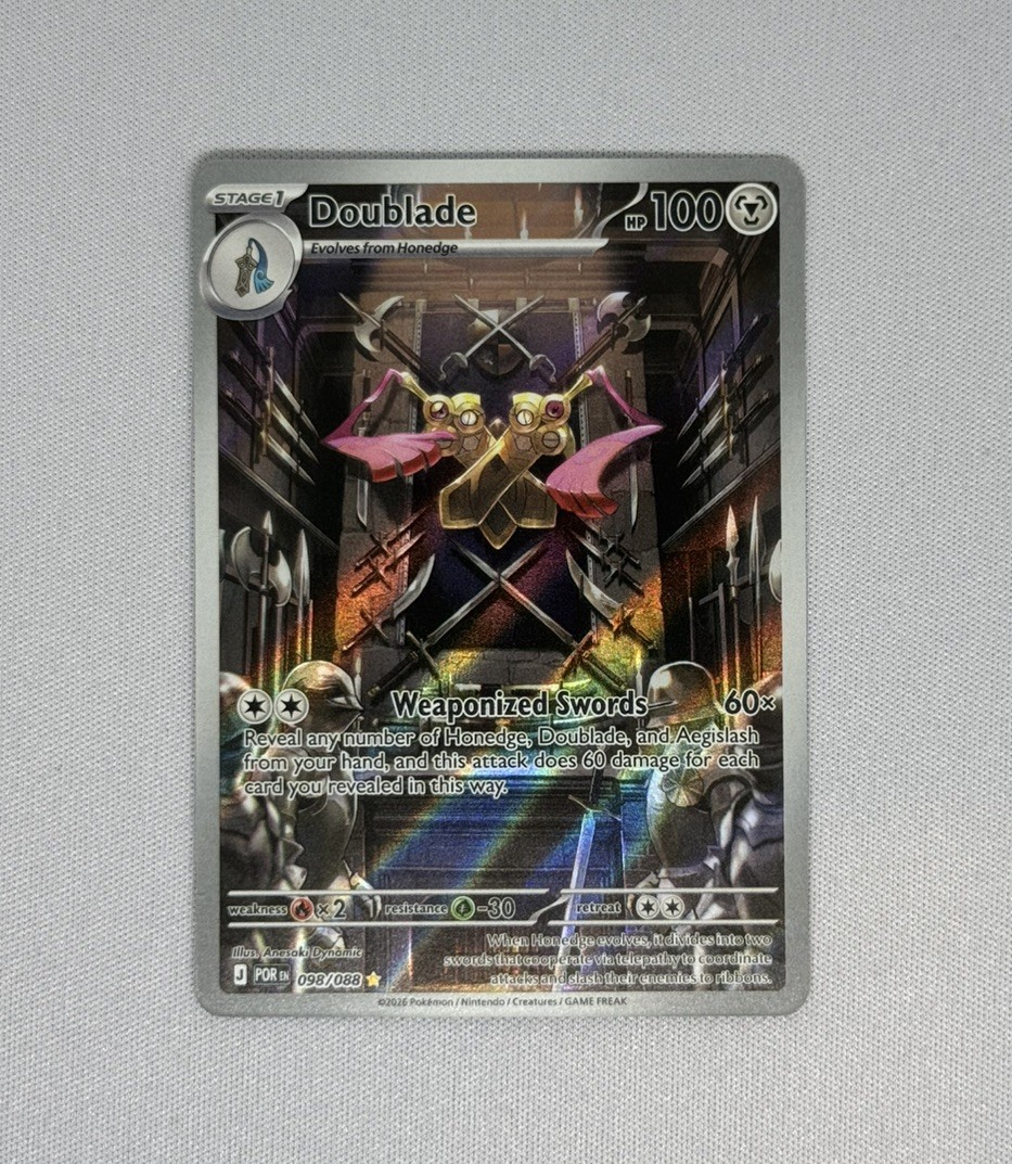Doublade 098/088 - Illustration Rare - MINT - Perfect Order - Pokemon TCG