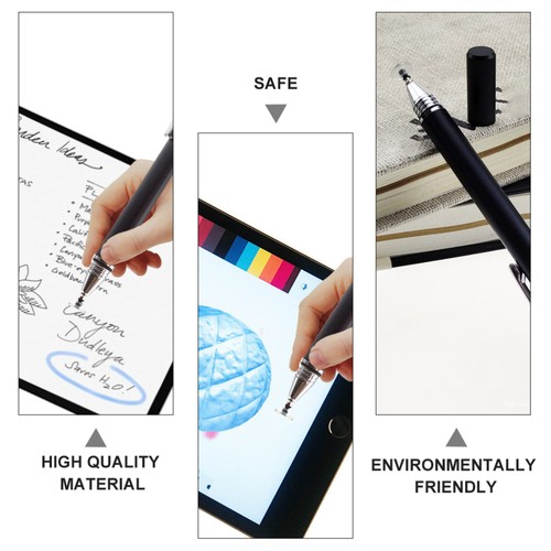 Universal Capacitive Stylus Metal Precise Disc Tip for Note Taking Writing Work - Zdjęcie 8 z 12