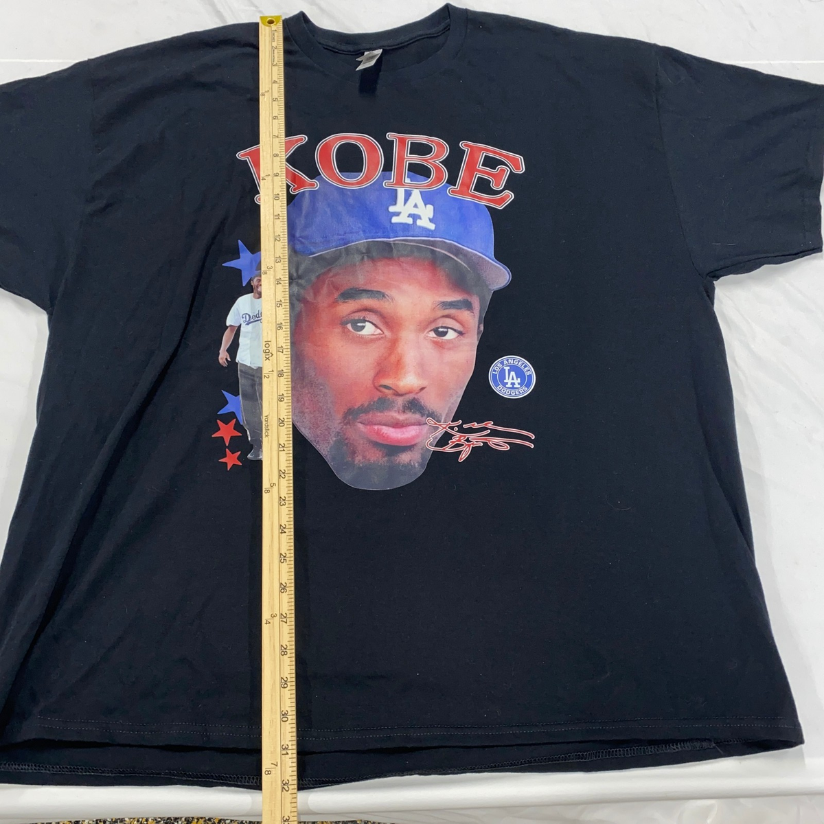 Kobe Bryant Los Angeles Dodgers T-shirt 3XL Black LA Baseball