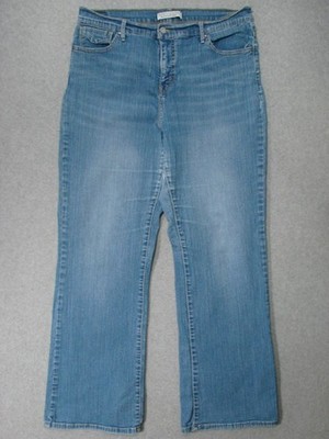 TA03428 2010 **LEVI'S** 512 PERFECTLY SLIMMING BOOT CUT WOMENS JEANS sz16M