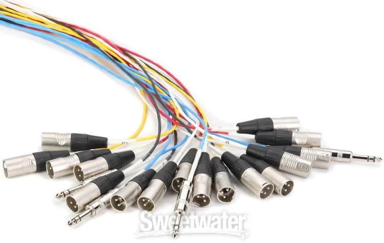 Pro Co SMA1604FBQ-100 StageMaster 16x4 Stage Snake with 1/4" Returns - 100' - Image 4 of 4