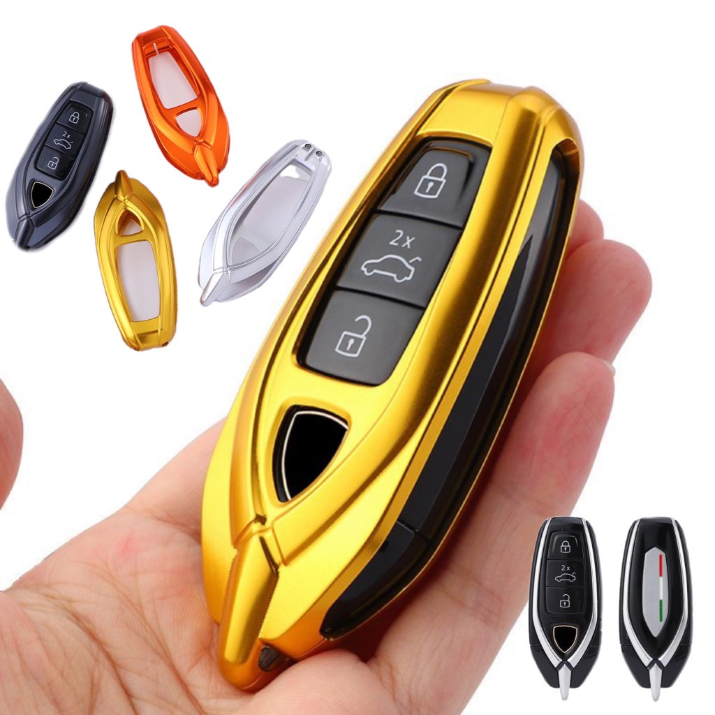 Remote Key Cover Case Fob Shell for Lamborghini Aventador SVJ EVO URUS Revuelto