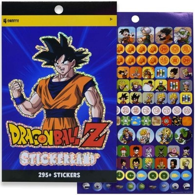 Dragon Ball Z Anime Stickers, 295+ Pieces, Deluxe Collection with