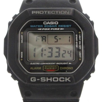 Casio G SHOCK DW 5600E Digital Watch Quartz Black 20BAR Unisex wrist 23cm