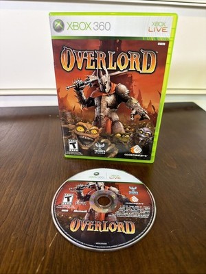 Overlord (Microsoft Xbox 360, 2007) No Manual Or Map - Tested Working