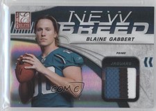 2011 Donruss Elite New Breed Jersey Prime 2/50 Blaine Gabbert #6 0j6