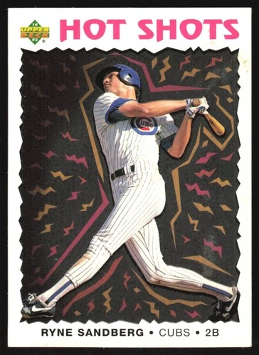 1993 Upper Deck Fun Pack - Hot Shots Ryne Sandberg #19 Chicago Cubs