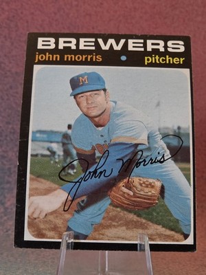 1971 Topps #721 John Morris