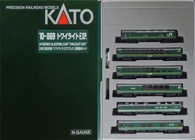 KATO Spur N 24 System Twilight Express Basic 6er Wagen Set 10-869 Modellbahn P