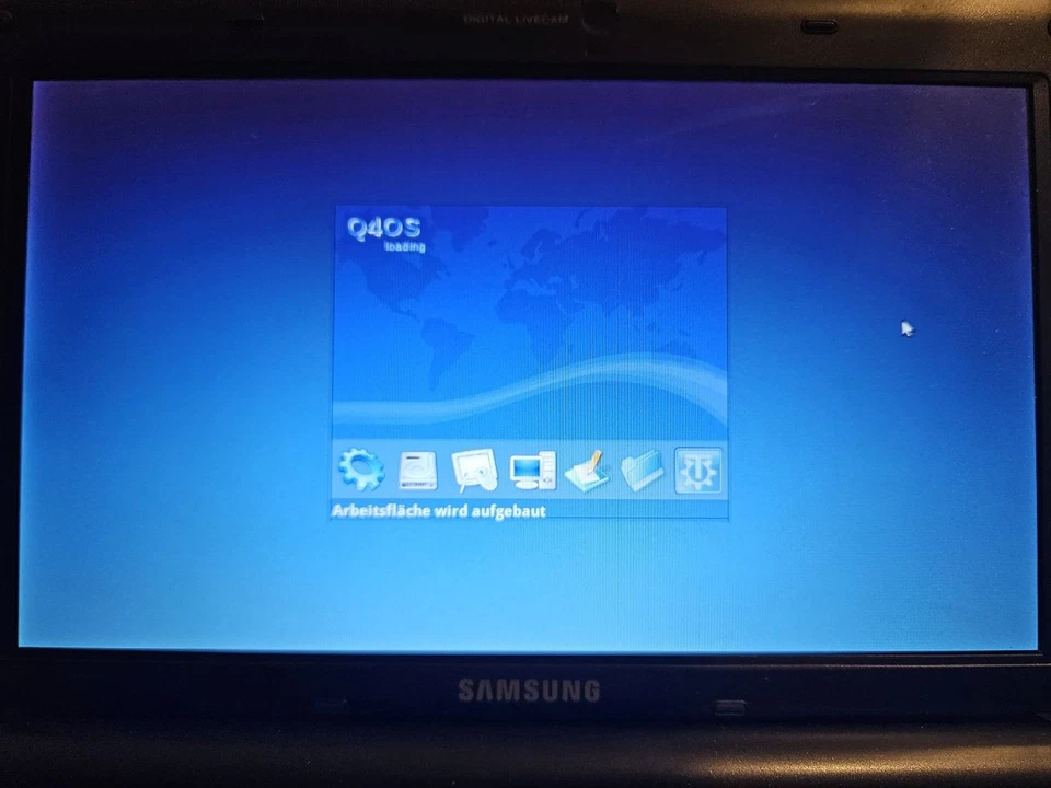 Samsung N130 Netbook (10", 2GB RAM, 120GB SSD) inkl. OVP &, Tasche, Linux (Q4OS) - Bild 2 von 4